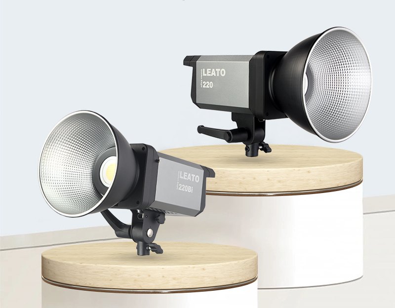 LEATO 220 and 160Bi on set