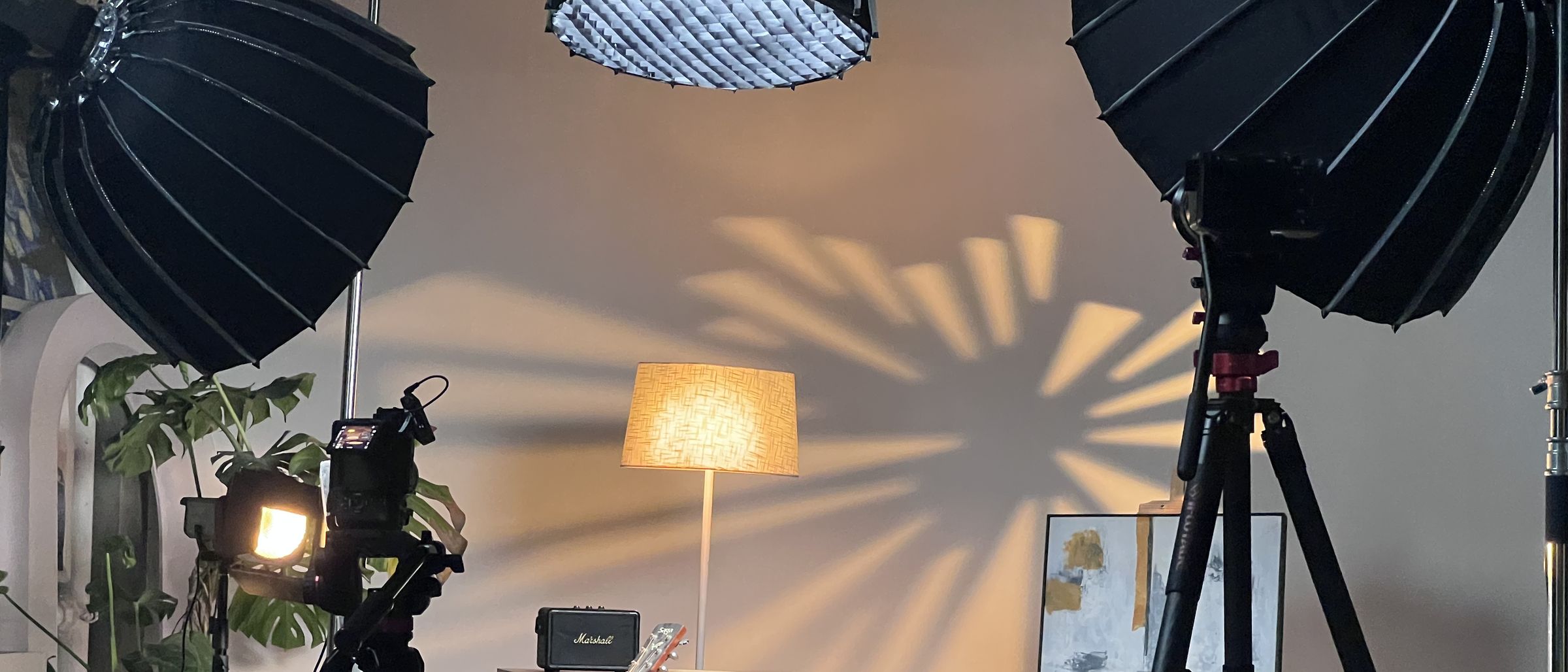 LEATO lights in a studio scene