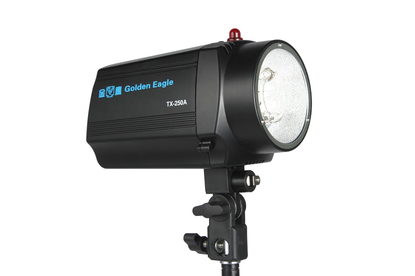 TX-250A studio monolight, three-quarter front view